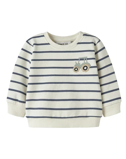 Name it - NBMLarsbo Sweatshirt - Antique White